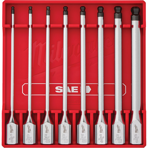 Long SAE Bit Socket Set, Hex Ball, 3/8" Drive, 8 Pcs Toolneeds Inc.