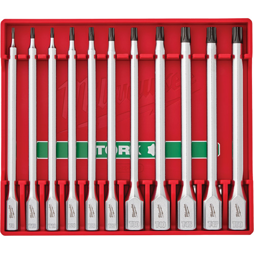 Long Bit Socket Set, Torx&reg;, 1/4"/3/8" Drive, 11 Pcs Toolneeds Inc.