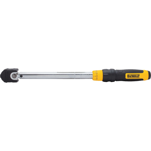Cl&eacute; dynamom&eacute;trique &agrave; microm&egrave;tre, &agrave; cliquer, Entraînement 3/8" carr&eacute;, 20 - 100 lb-pi/27,11-135. 58 N.m Toolneeds Inc.
