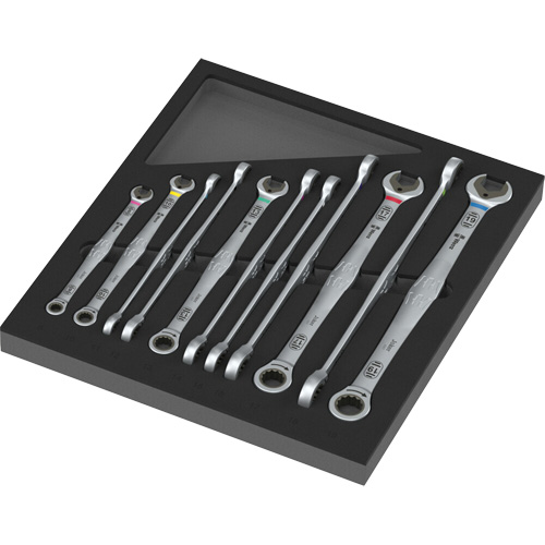 Foam Insert 9735 for Game 6007 Joker 1 Set, Ratcheting Combination, 12 Pieces Toolneeds Inc.