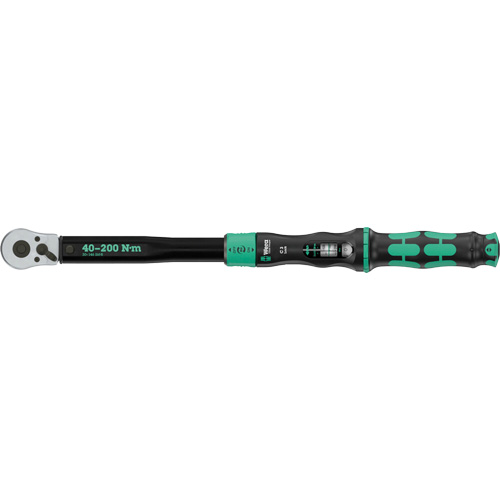 Cl&eacute; dynamom&eacute;trique Click-Torque Lock C 3 r&eacute;glable avec fonction Torque Lock, &agrave; cliquer, Entraînement 1/2" carr&eacute;, 30 - 146 lb-pi Toolneeds Inc.