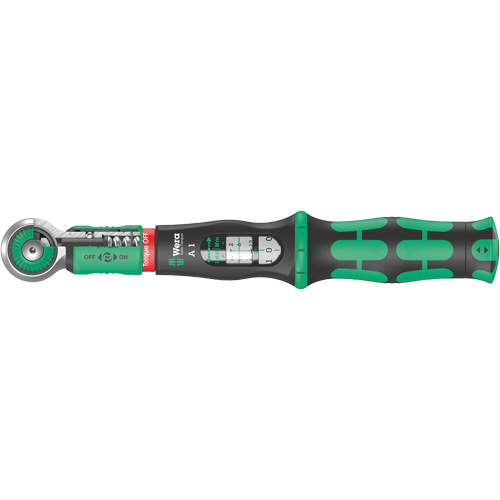 Cl&eacute; dynamom&eacute;trique Safe-Torque A 1, &agrave; cliquer, Entraînement 1/4" carr&eacute;, 2 - 9 lb-pi Toolneeds Inc.