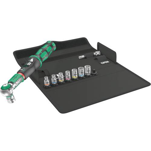 Cl&eacute; dynamom&eacute;trique Safe-Torque A 1 jeu 1, &agrave; cliquer, Entraînement 1/4" carr&eacute;, 2 - 9 lb-pi Toolneeds Inc.