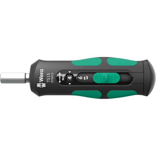 Tournevis dynamom&eacute;trique &agrave; couple s&eacute;curis&eacute; et vitesse rapide Kraftform, Gamme de couple 2 - 6 Nm, 5-4/5" Longueur Toolneeds Inc.