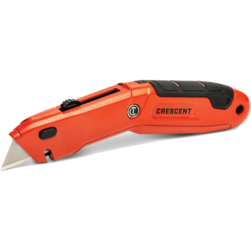 Retractable Knife, Steel, Aluminum Handle Toolneeds Inc.