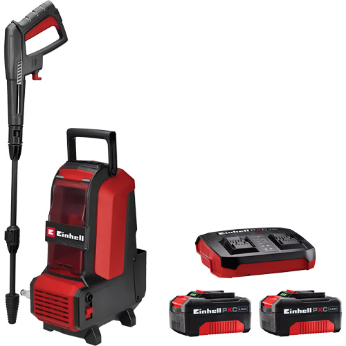 Laveuse &agrave; haute pression sans fil avec batterie 4 Ah PXC et ensemble de d&eacute;part de chargeur, &agrave; pile, 1522 psi, 1,23 gal./min Toolneeds Inc.