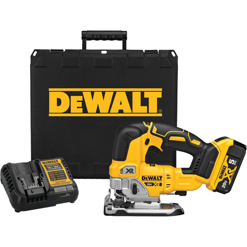 XR&reg; Cordless Jig Saw Kit, 20 V, Lithium-Ion, 3200 SPM, 1" Stroke Length Toolneeds Inc.