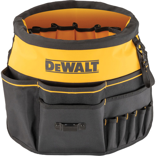 Organisateur pour seau &agrave; outils, 19-3/4" lo x 2" la x 19-5/8" h, Noir/Jaune Toolneeds Inc.