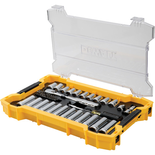 Jeu d'outils 3/8" & 1/2" pour m&eacute;canicien avec plateau & couvercle TOUGHSYSTEM 2.0 Toolneeds Inc.