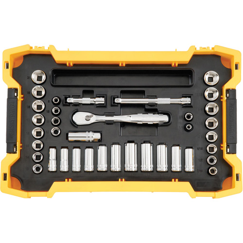 Jeu d'outils 3/8" & 1/2" pour m&eacute;canicien avec plateau & couvercle TOUGHSYSTEM 2.0 Toolneeds Inc.