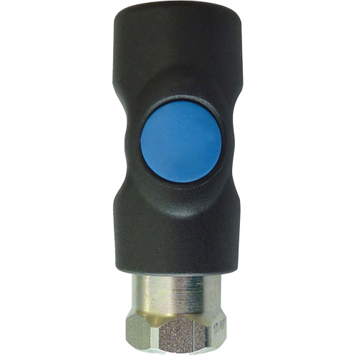 TOPQUIK S1 Industrial Quick Coupler, Polyester Composite/Stainless Steel, 1/4", Female NPT, 174 PSI Toolneeds Inc.
