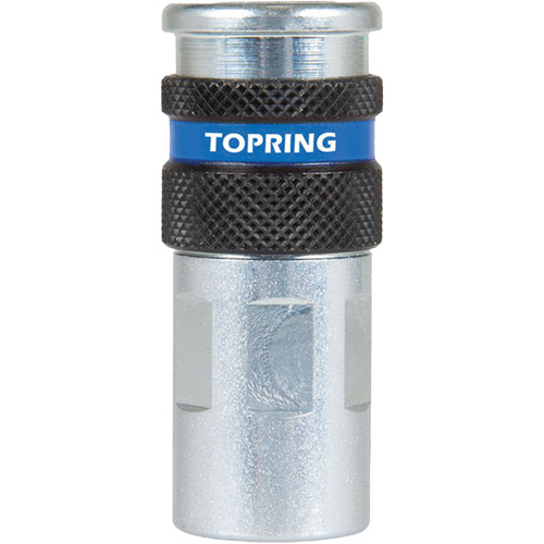 QUIKSILVER 2 Industrial Quick Coupler, Zinc-Plated Steel, 1/4", Female NPT, 362 PSI Toolneeds Inc.
