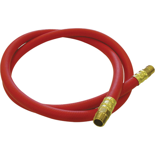 Tuyau de raccordement pour d&eacute;vidoir de tuyau, Air, Caoutchouc EDPM, 1/2" dia. x 5', 300 psi, 1/2 NPT Toolneeds Inc.