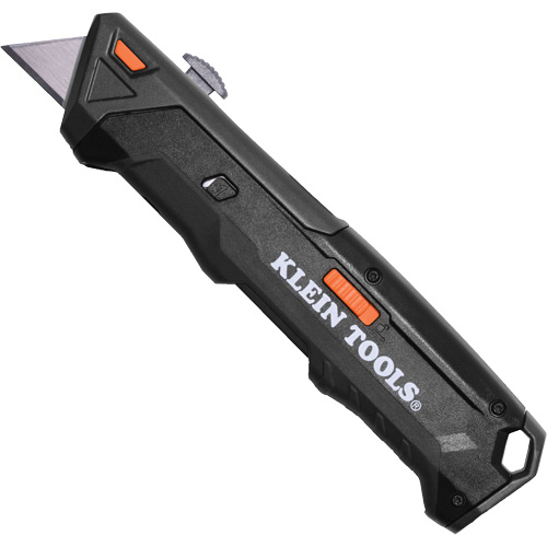 Auto-Loading Retractable Knife with Dual-Sided Blade Magazine, Steel, Plastic Handle Toolneeds Inc.