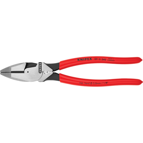 Pince pour monteurs de lignes &agrave; levier d&eacute;multipli&eacute;, type Nouvelle-Angleterre avec tire-fil et sertisseur Toolneeds Inc.