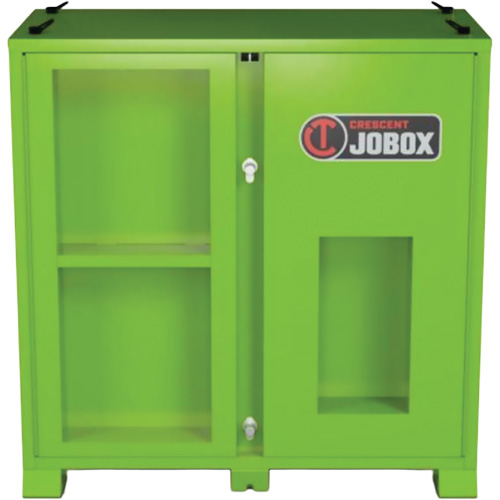 Armoire de rangement d'&eacute;PI sur place, Acier, Vert lime haute visibilit&eacute; Toolneeds Inc.
