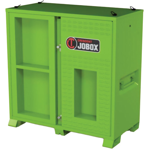 Armoire ventil&eacute;e pour le rangement d'&eacute;PI sur place, Acier, Vert lime haute visibilit&eacute; Toolneeds Inc.