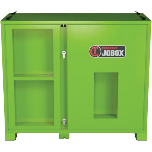 Armoire de rangement d'&eacute;PI sur place, Acier, Vert lime haute visibilit&eacute; Toolneeds Inc.