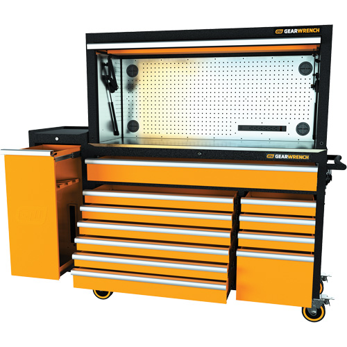 Jeu d'outils pour maître m&eacute;canicien MEGAMOD dans des plateaux en mousse modulaire de premi&egrave;re qualit&eacute; avec rangement pour les outils et l&eacute;quipement datelier, 1331 morcea Toolneeds Inc.