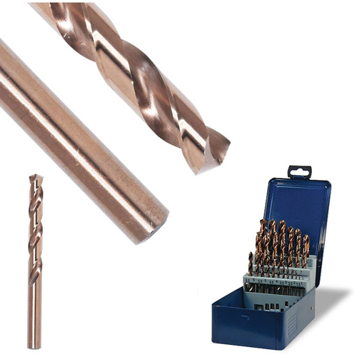 SST+ Jobbers Wire Gauge Drill Bit, High Speed Steel, #1, 3-11/16" L, 2-1/4" Flute, 135° Point Angle Toolneeds Inc.