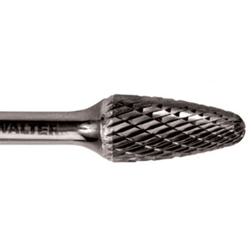 Double Cut Ballnose Tree Burr, SF-1, 1/4" Dia., 5/8" Depth of Cut Toolneeds Inc.