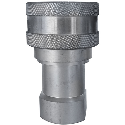 Hydraulic Quick Coupler - Stainless Steel Manual Coupler, Brass/Stainless Steel Toolneeds Inc.