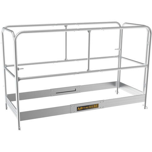 Mobile Work Scaffolding - Maxi Square Aluminum Scaffolding Accessories, Guard Rail, 30" W x 41-1/2" H Toolneeds Inc.