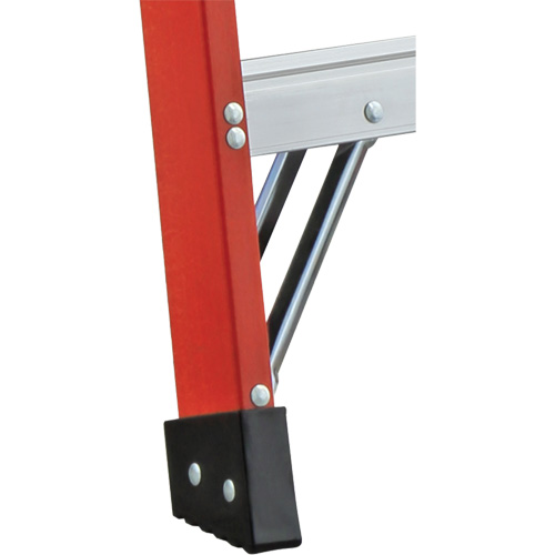6600 AA Series Industrial Extra Heavy-Duty 2-Way Stepladders, Fibreglass, 375 lbs. Capacity, 4' Toolneeds Inc.