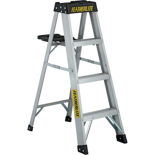 3400 Series Industrial Extra Heavy-Duty Step Ladder, 4', Aluminum, 300 lbs. Capacity, Type 1A Toolneeds Inc.
