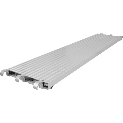Plateformes de travail - Plancher en aluminium, Aluminium, 10' lo x 19" la Toolneeds Inc.