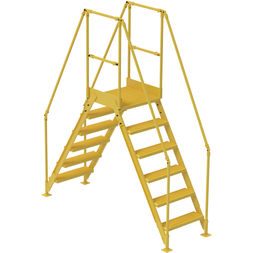 Crossover Ladder, 92" Overall Span, 60" H x 24" D, 24" Step Width Toolneeds Inc.