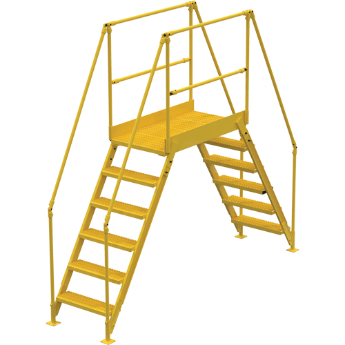 &eacute;chelles de liaison, 116" Port&eacute;e hors tout, 60" ha x 48" p, 24" Largeur de la marche Toolneeds Inc.