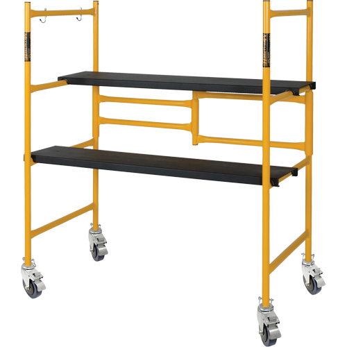 Ensemble de petit &eacute;chafaudage de base de 4' Jobsite Series, Cadre Acier, 41" p x 45-3/4" h Toolneeds Inc.