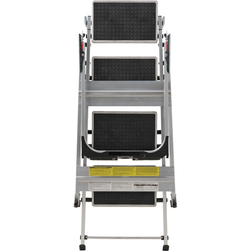 Tilt & Roll Step Stool Ladder, 4 Steps, 44.25" x 22.13" x 59" High Toolneeds Inc.