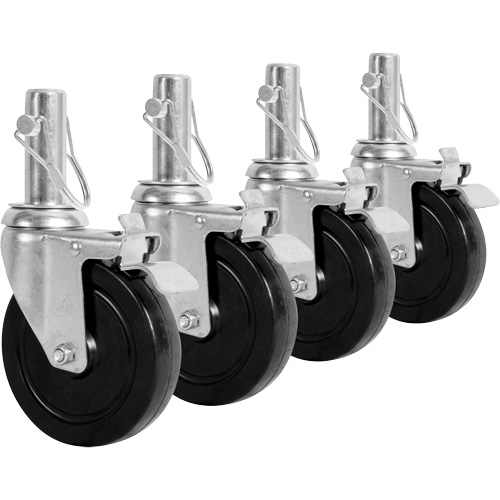 Set of Casters for Scaffolding Toolneeds Inc.