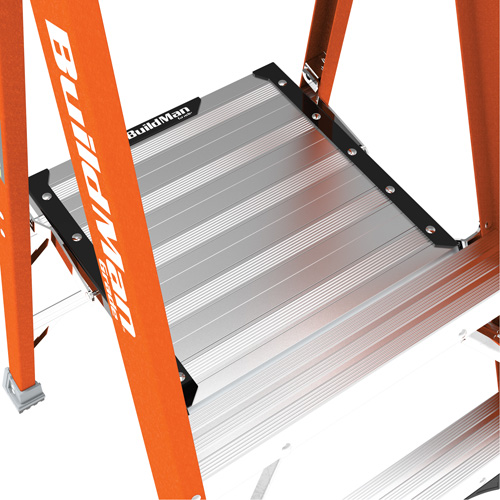 Safespace Platform Step Ladder, 12', 300 lbs. Cap. Toolneeds Inc.