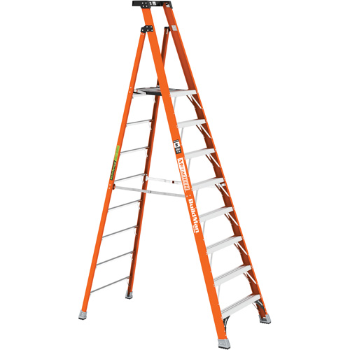 Safespace Platform Step Ladder, 8', 300 lbs. Cap. Toolneeds Inc.