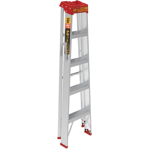 Step Ladder, 5', Aluminum, 200 lbs. Capacity, Type 3 Toolneeds Inc.