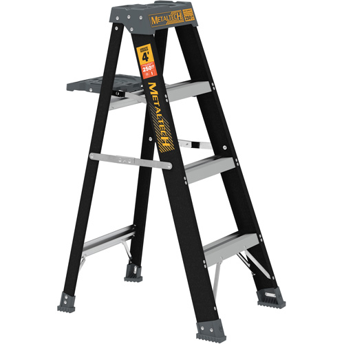 Step Ladder with Paint Tray, 4', Fibreglass, 250 lbs. Capacity, Type 1 Toolneeds Inc.