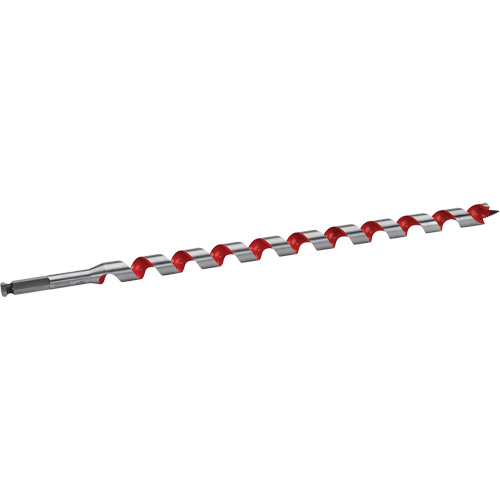 Longue m&egrave;che h&eacute;licoidale pour perceuse, Diam&egrave;tre de 13/16", Cannelure 15", Tige 7/16" hexagonal Toolneeds Inc.
