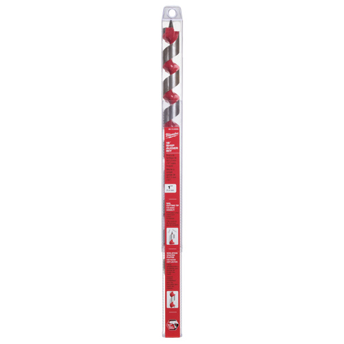 Ship Auger Drill Bit, 1" Diameter, 15" Flute, 7/16" Hex Shank Toolneeds Inc.