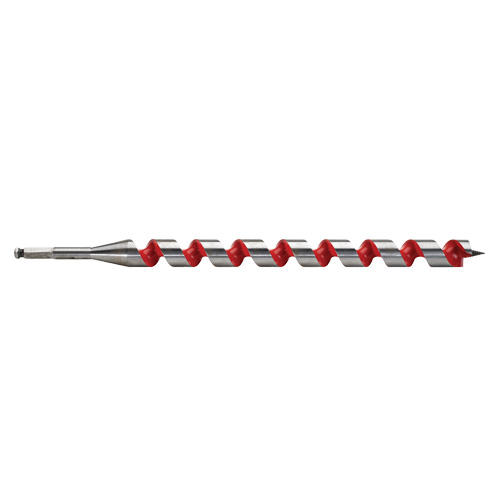 Ship Auger Drill Bit, 1-1/8" Diameter, 15" Flute, 7/16" Hex Shank Toolneeds Inc.
