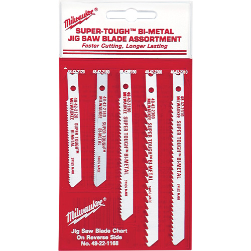 Ensemble de lames de scie sauteuse bim&eacute;talliques Toolneeds Inc.