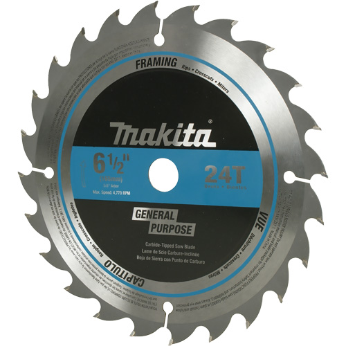 Lames de scie circulaire &agrave; usage g&eacute;n&eacute;ral 24T Toolneeds Inc.