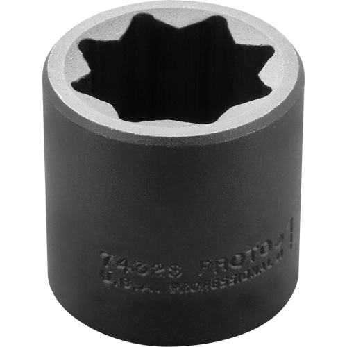 Socket, Impact, 1", 1/2" Drive, 18 Points Toolneeds Inc.