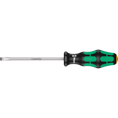 Tapered Slotted Screwdriver, 1.0 mm, 5-1/8" L, Plastic Handle Toolneeds Inc.
