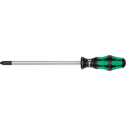Phillips Screwdriver, #4 Tip, Round, 12-3/16" L, Plastic Handle Toolneeds Inc.