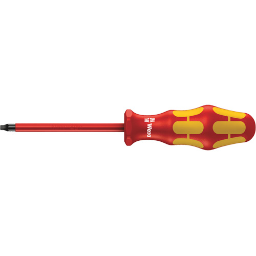 Insulated Square Plus Screwdriver, #2 Tip, Round, 8-1/16" L, Plastic Handle Toolneeds Inc.