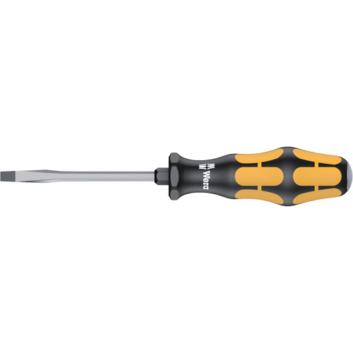 Slotted Demolition Screwdriver, 3/16", 7-3/8" L, Plastic Handle Toolneeds Inc.