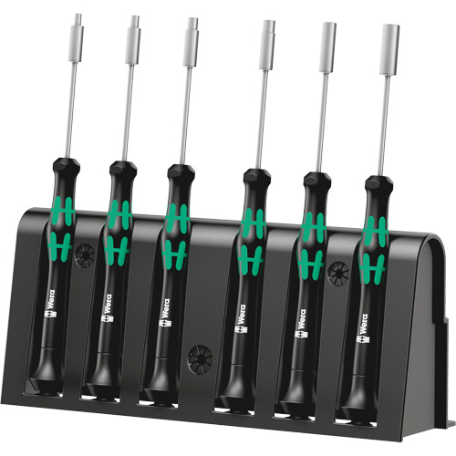 Micro Series Nut Driver Set, 6, Non Magnetic, Metric Toolneeds Inc.